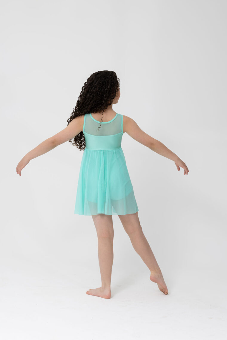 josie lyrical dress - mint