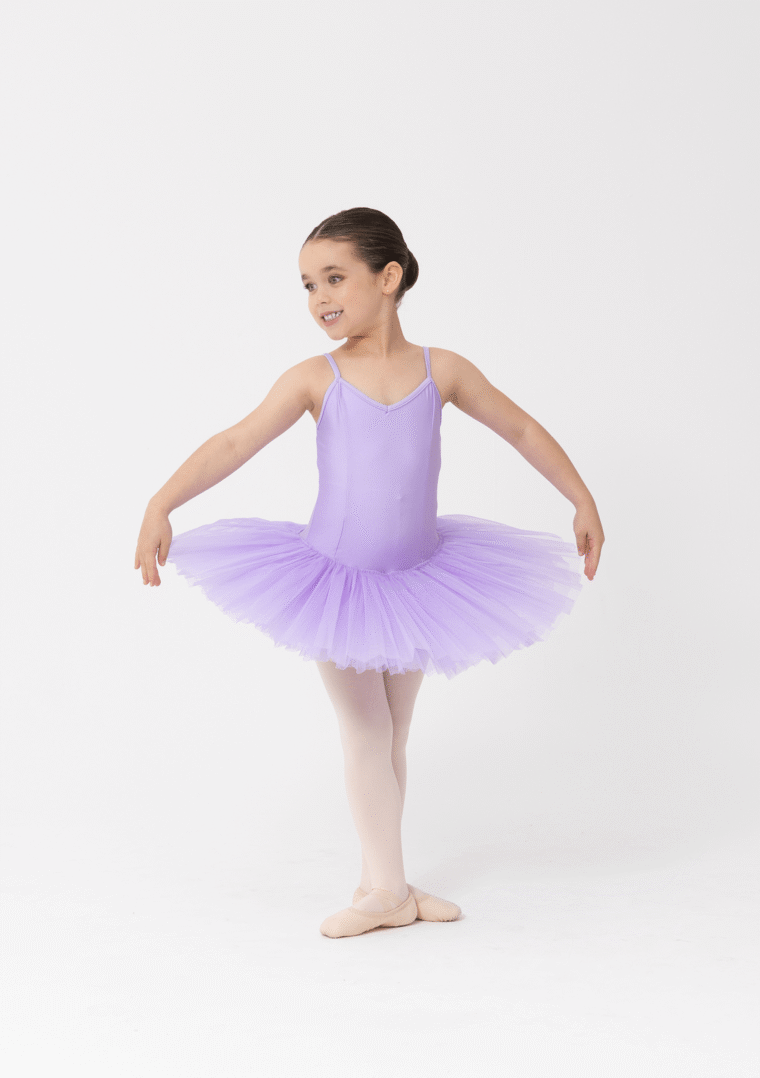 4 layer tutu lilac