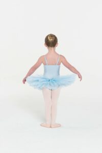 4 layer tutu pale blue