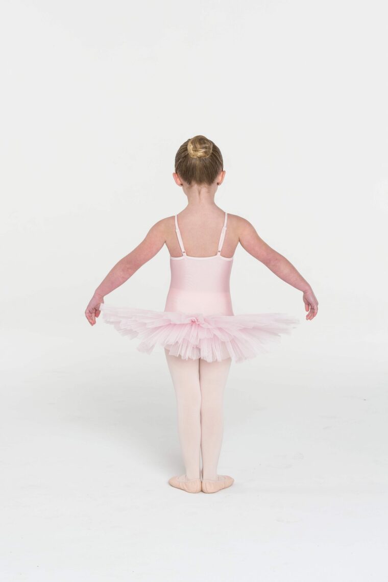 4 layer tutu pale pink