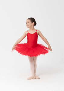 4 layer tutu red