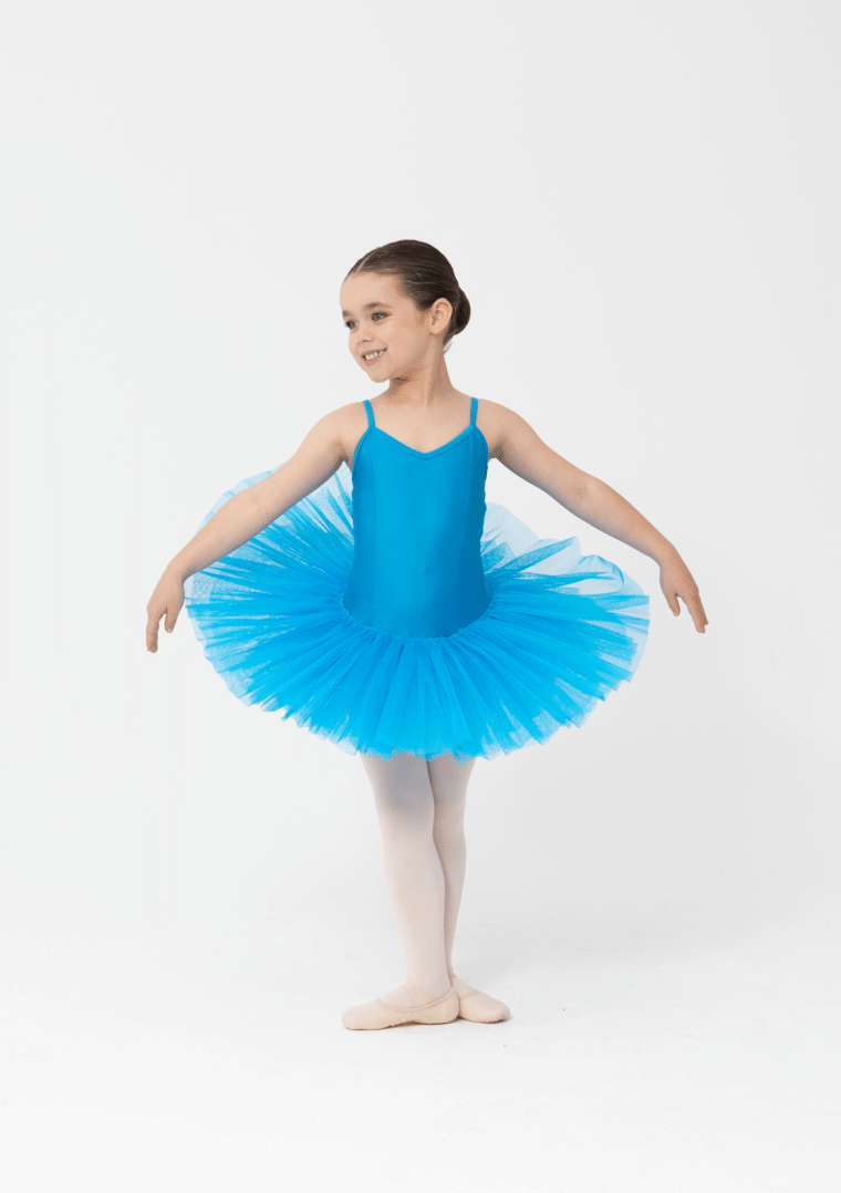 4 layer tutu turquoise