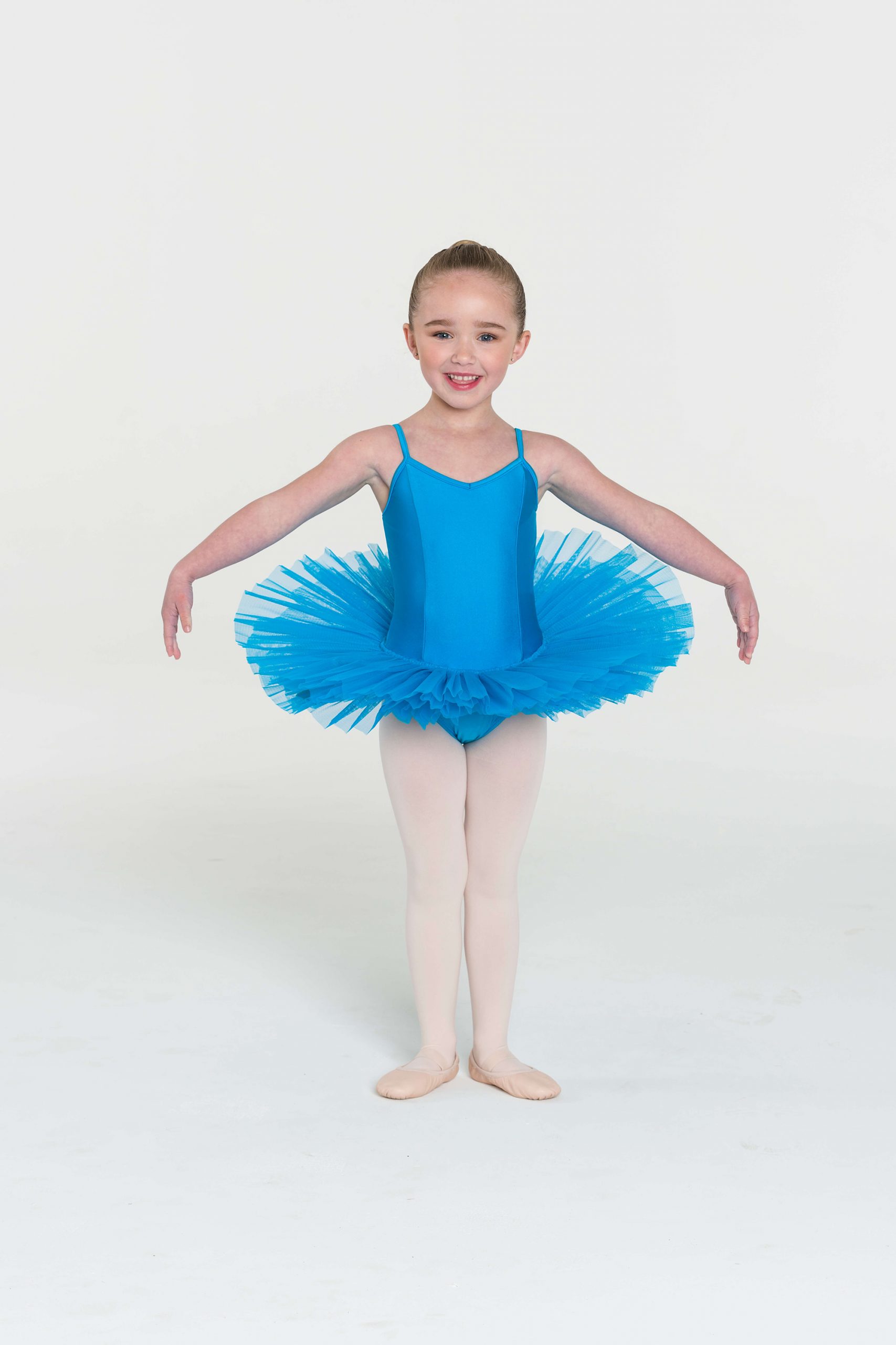 tutu blueです。 ZX Girls Camisole Skirted Leotard Ballet Dress Sparkle Lace