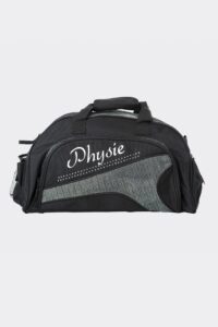 junior duffel bag metallic silver physie