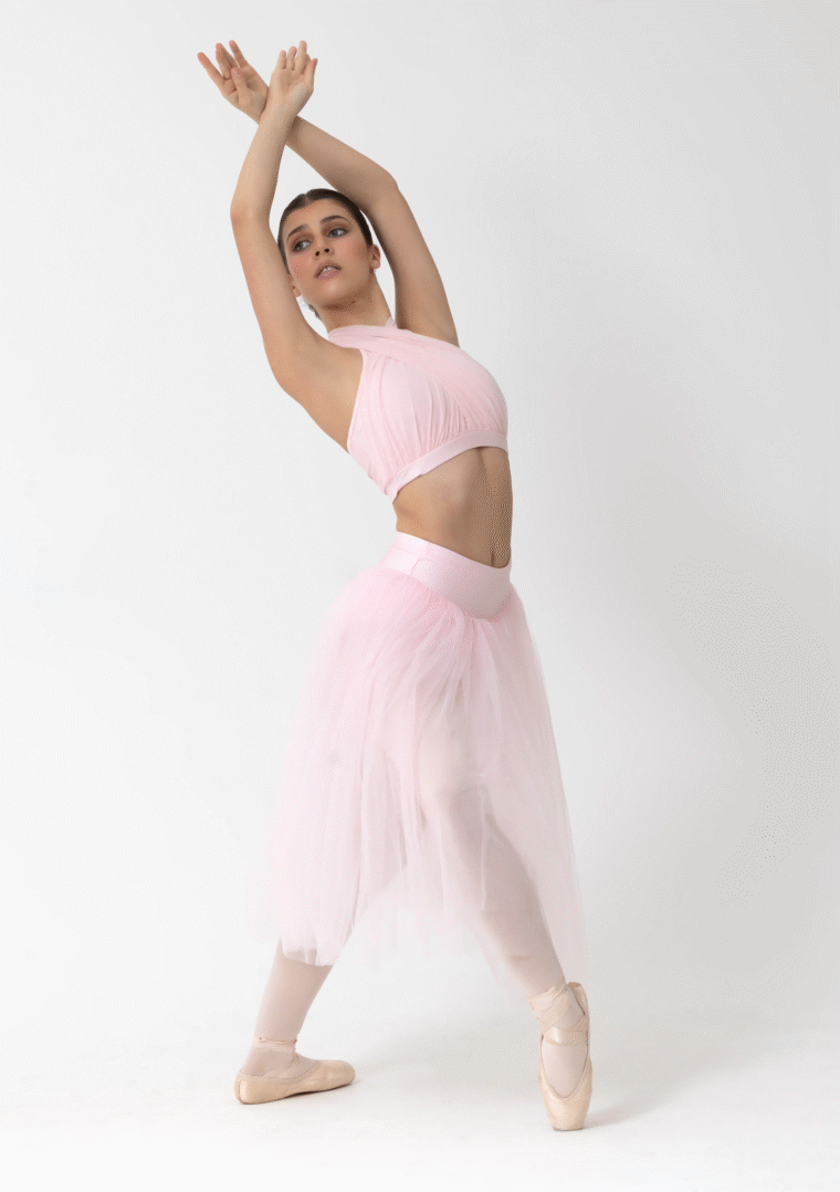 dream romantic tutu skirt ballet pink