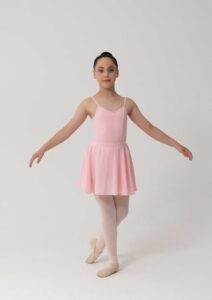 premium full circle skirt ballet pink