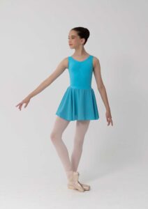 premium full circle skirt turquoise