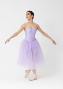 romantic tutu dress lilac