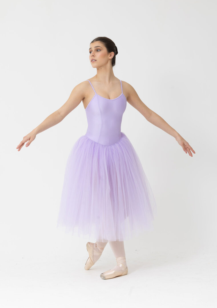 romantic tutu dress lilac