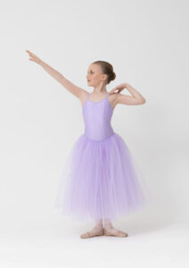 romantic tutu liliac child