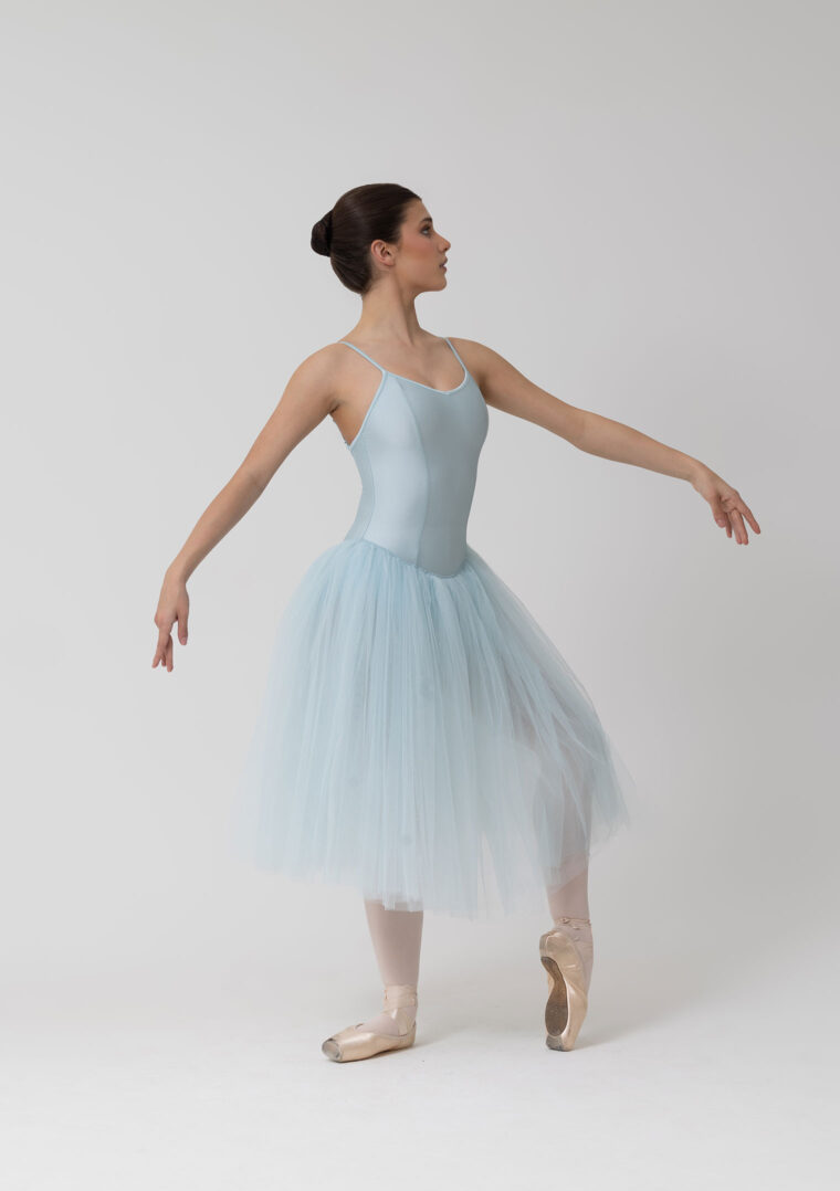 romantic tutu dress pale blue