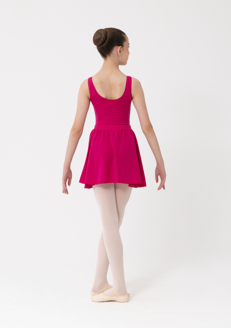 premium full circle skirt mulberry