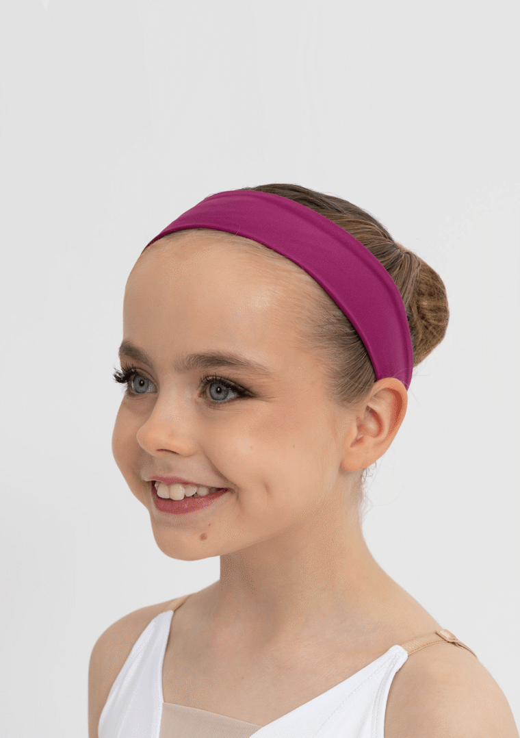 tactel headband boysenberry
