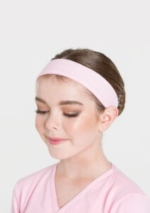 tactel headband ballet pink