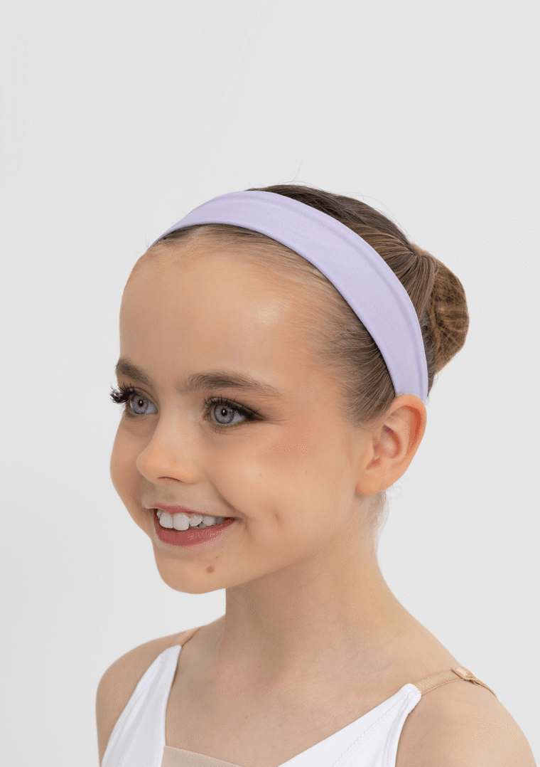 tactel headband lilac