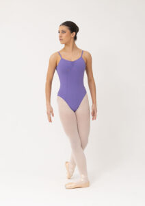 camisole strap leotard jacaranda