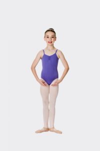 camisole strap leotard jacaranda