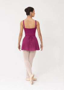 ballet wrap skirt boysenberry