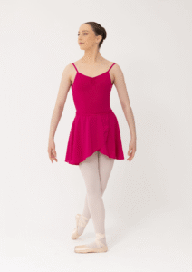 ballet wrap skirt mulberry