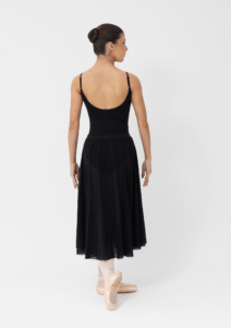 rehearsal mesh skirt black