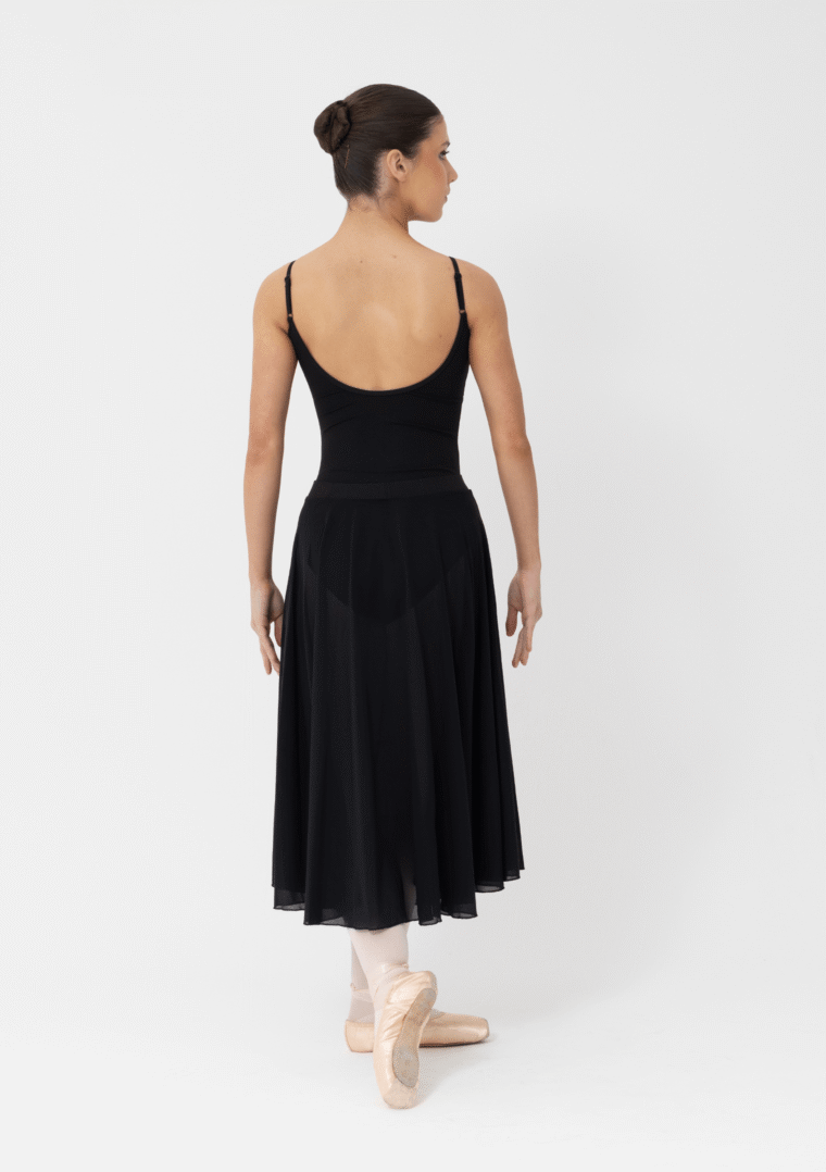 rehearsal mesh skirt black