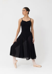 rehearsal mesh skirt black