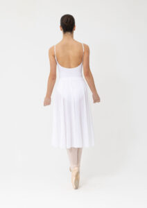 rehearsal mesh skirt white