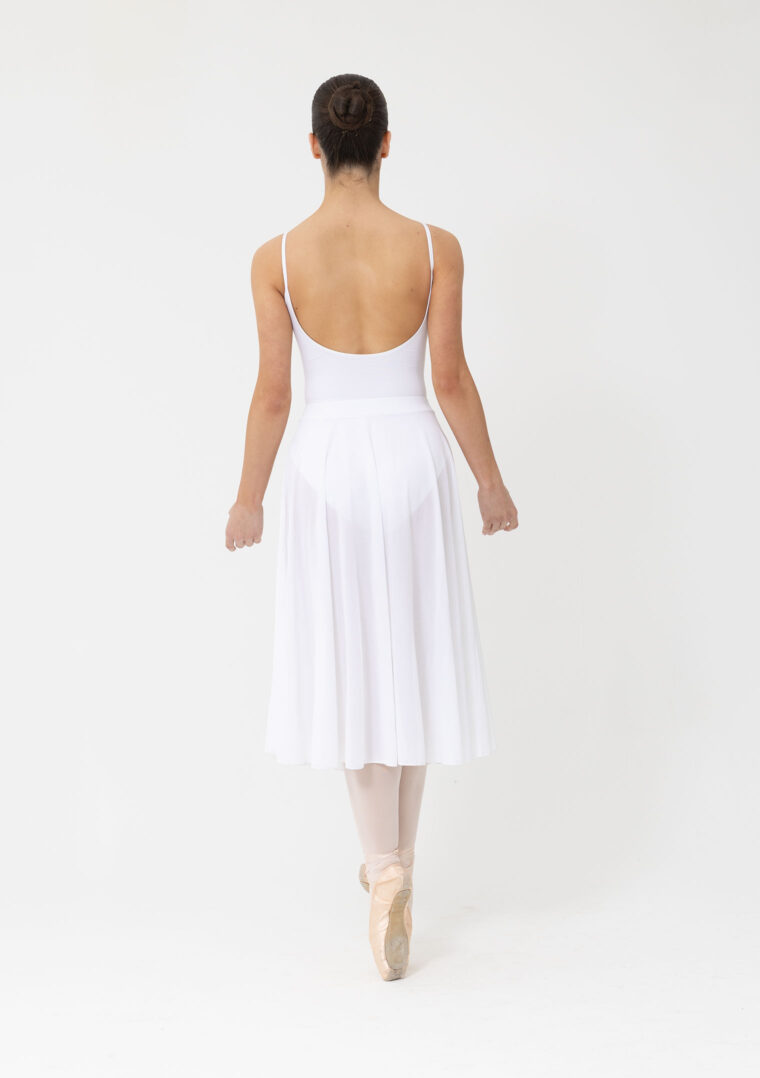 rehearsal mesh skirt white
