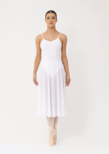 rehearsal mesh skirt white
