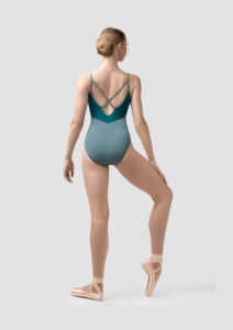 claudia leotard green