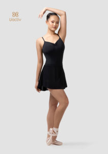 claudia skirt uactiv black ballet skirt