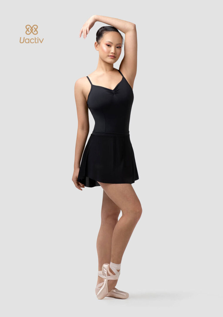 claudia skirt uactiv black ballet skirt