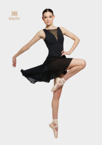 camilla skirt uactiv black ballet skirt