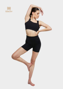 tina shorts black dance shorts