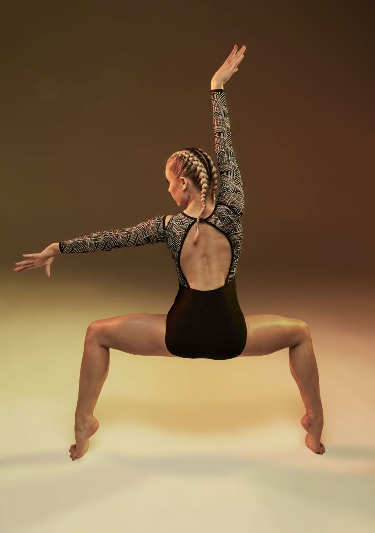 aztec design costume leotard