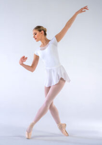 hazel skirt ballet skirt white