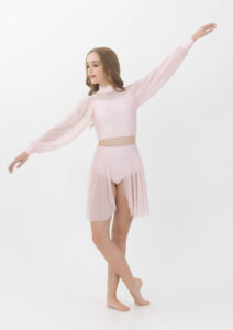 annabelle crop pale pink