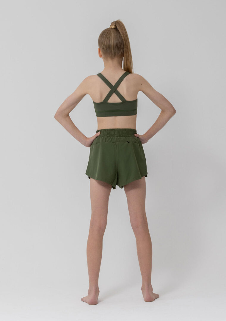 eco shorts khaki