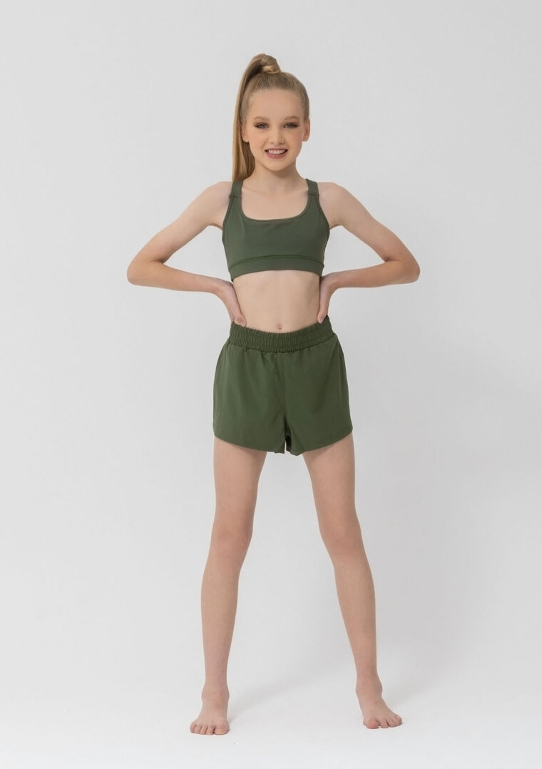 eco shorts khaki