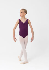 misty leotard plum