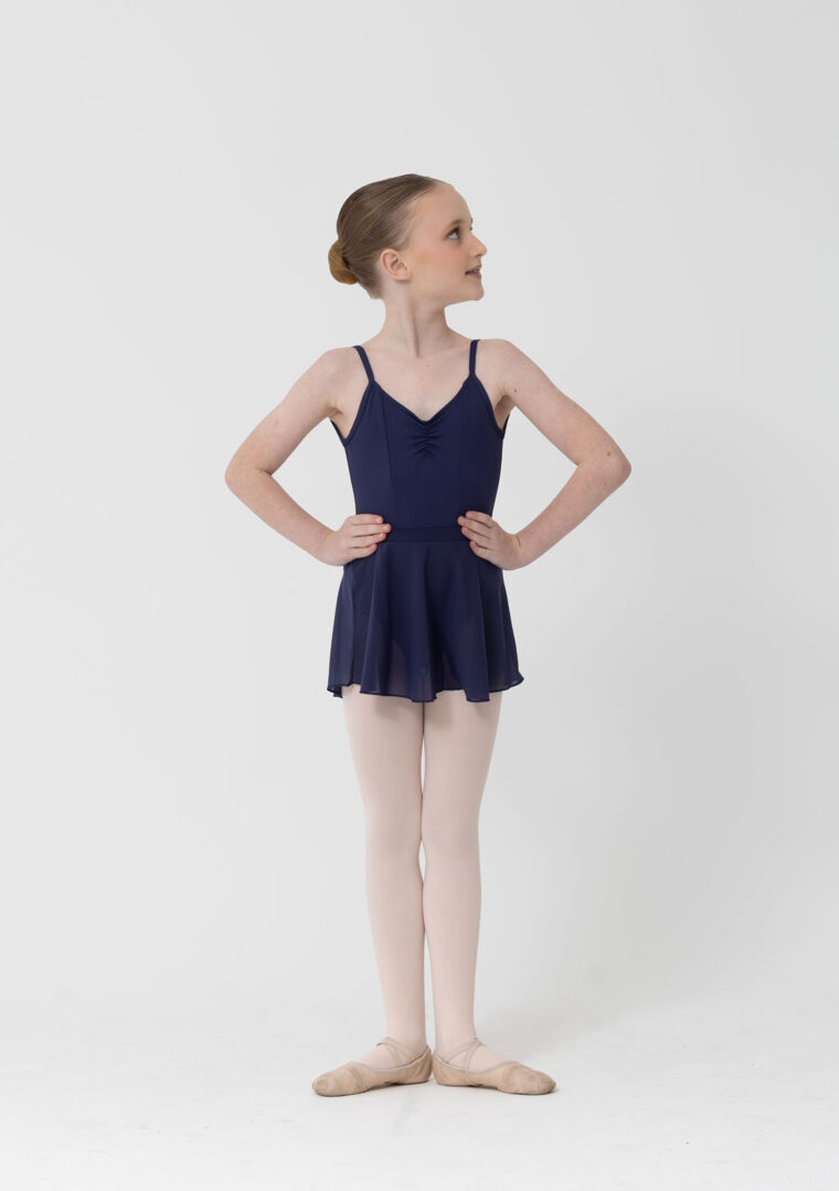 christina ballet skirt navy