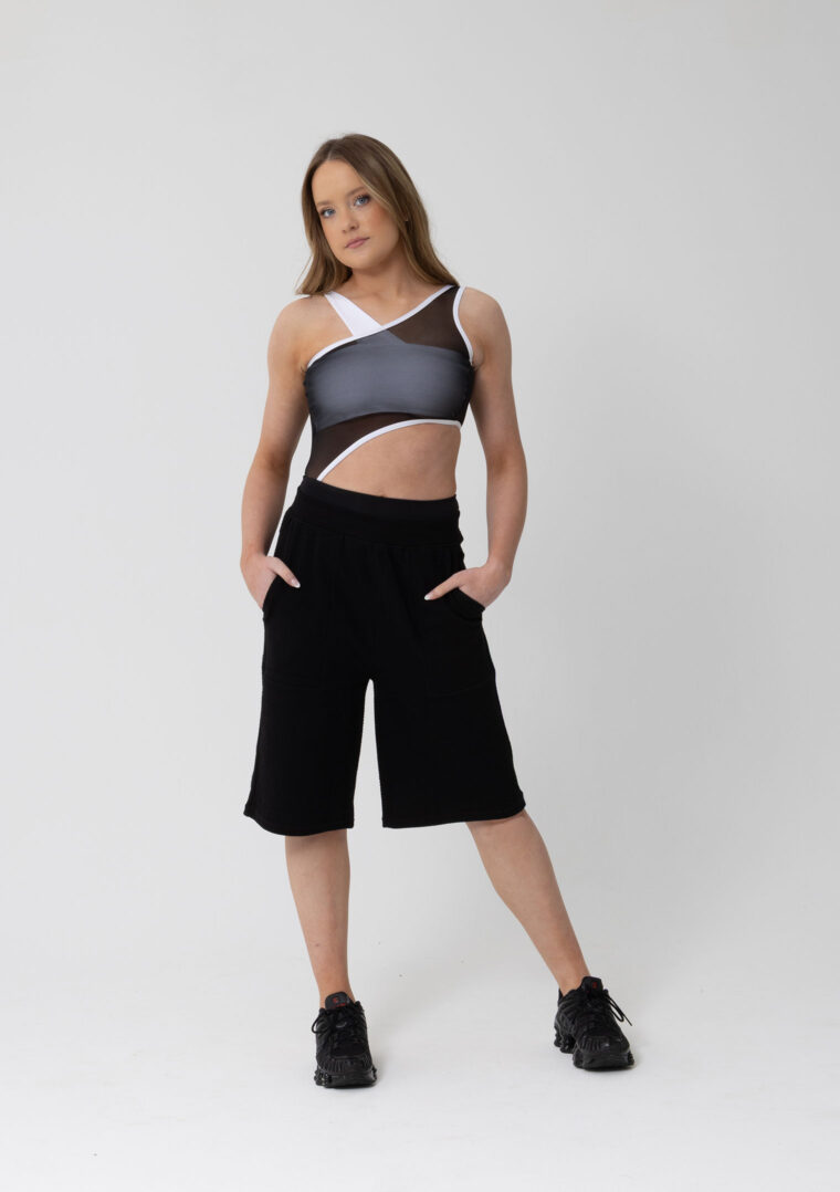 kael shorts lizzy leotard