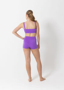 performance crop purple