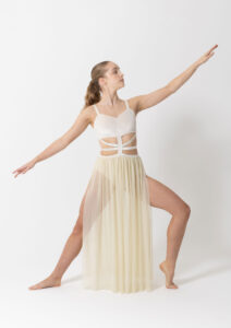 celeste lyrical dress cream