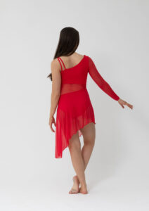 tasha lyrical dress red