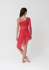 tasha lyrical dress red