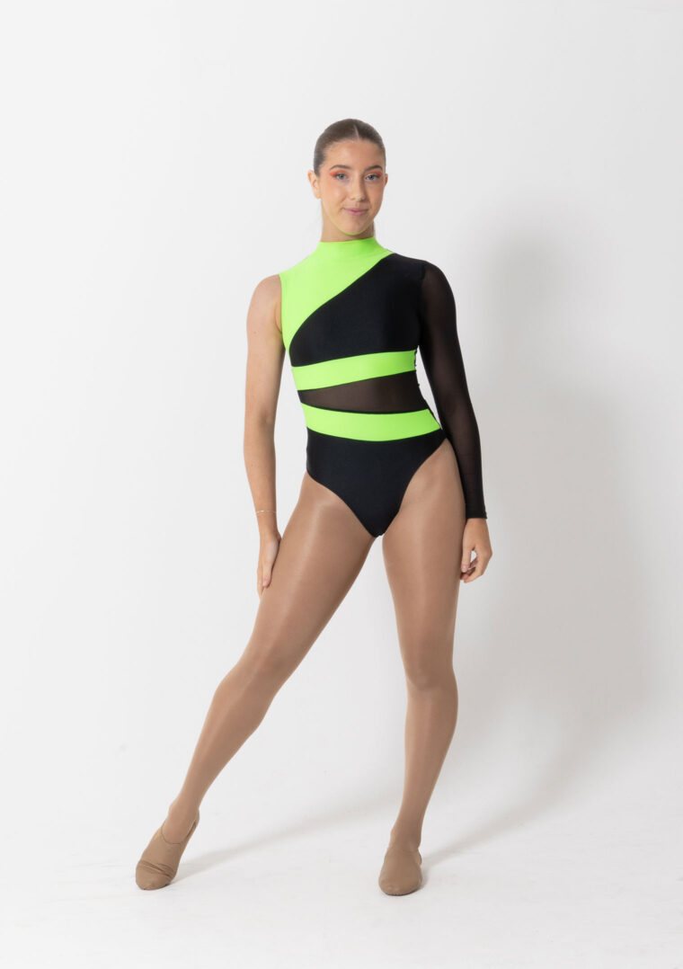 twilight leotard neon green