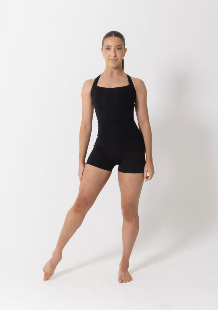 bridget biketard black