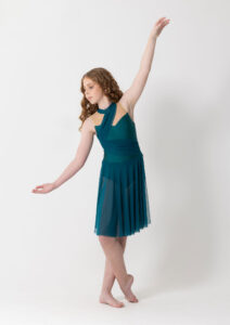 lexi lyrical dress teal