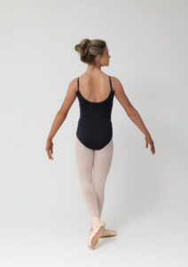 maya camisole leotard black